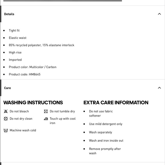 NWT Adidas Hyper Glam Mesh Leopard Print Tights black gray long leggings size XS - Picture 3 of 16